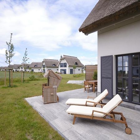Reetland Am Meer - Luxusplus Reetdachvilla Mit 4 Schlafzimmern, Aussensauna, Loungebereich Und Kamin G07 드란스케 외부 사진